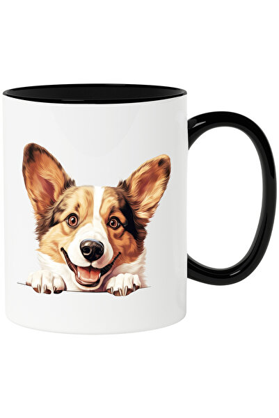 StoryGift Romania Cana cu un catel fericit care se uita peste gard | bucurie ...