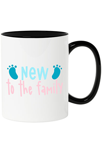 StoryGift Romania Cana Cu Text in Engleza New to The Family, Nou Nascuti, Cop...