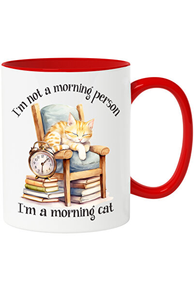 StoryGift Romania Cana cu o pisica | ilustratie | doarme pe un scaun | a obos...