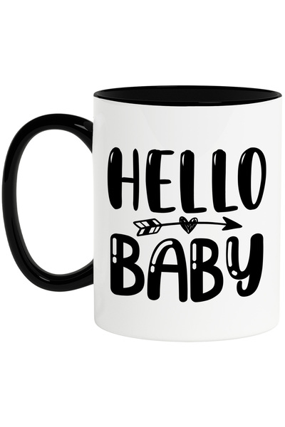 StoryGift Romania Cana cu un salut adresat iubitei "Hello, baby" - buna iubit...
