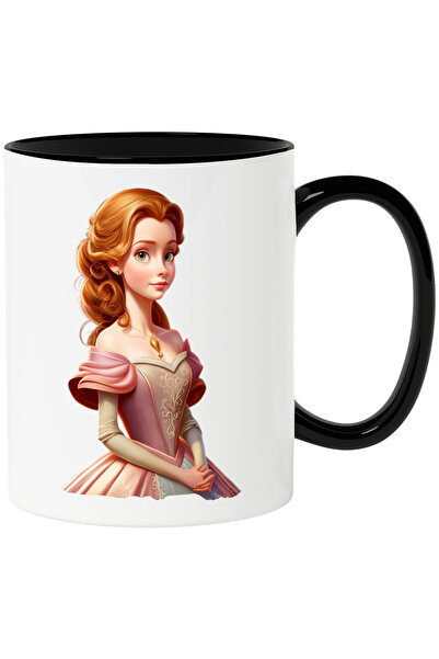 StoryGift Romania Cana Cu Printesa, Disney, Rochie Roz, Amuleta, Copii, Jocur...