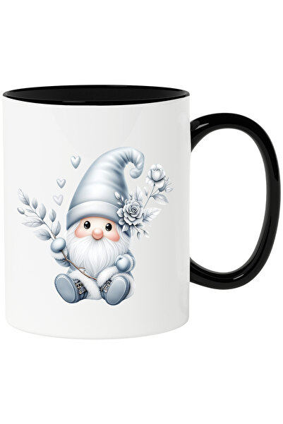 StoryGift Romania Cana cu un pitic surprins | ilustratie | ramura | flori | i...