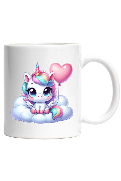 StoryGift Romania Cana cu un unicorn care sta pe un norisor | ilustratie | ba...