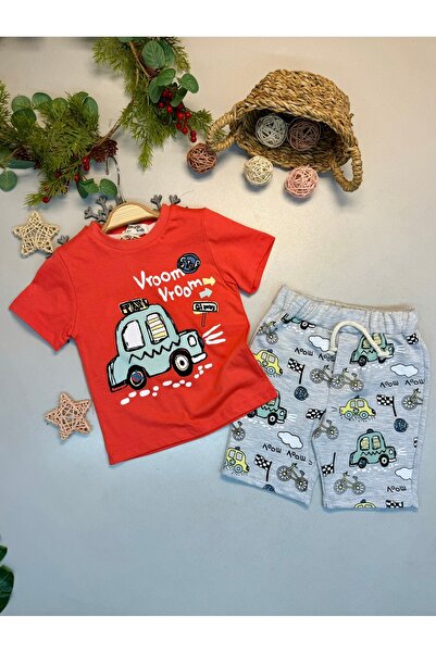 CemBebe Літній комплект для хлопчиків з шортами та футболкою