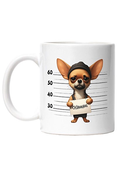 StoryGift Romania Cana cu Chihuahua, caine, animal de companie, ilustratie, m...