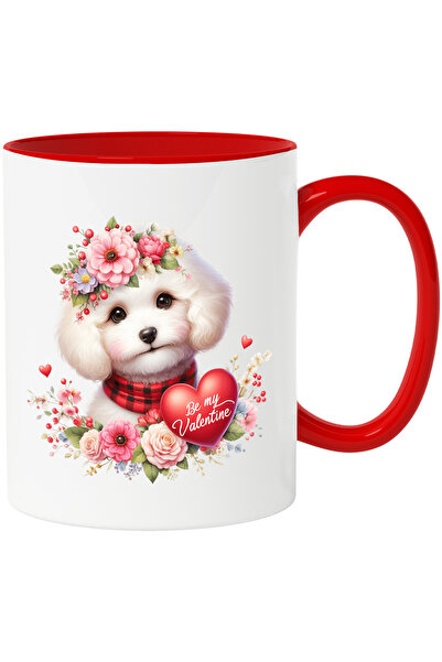 StoryGift Romania Cana cu un catelus imbujorat | ilustratie | blanos | alb | ...