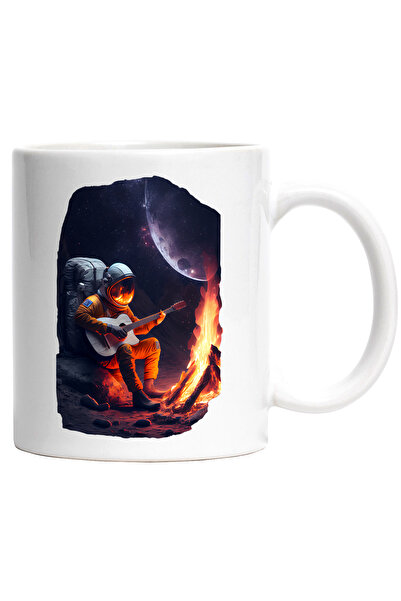 StoryGift Romania Cana Cu Astronaut, Luna, Foc De Tabara, Chitara, Muzica, Sp...