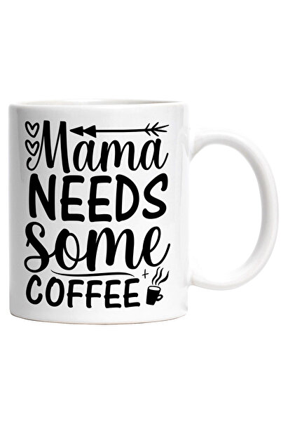 StoryGift Romania Cana cu inimioare si textul "Mama needs some coffee" - mama...