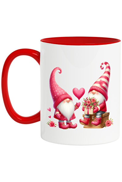 StoryGift Romania Cana cu 2 pitici, ilustratie, cadou, inimioare, apreciere, ...