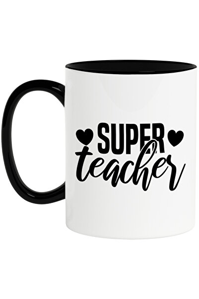 StoryGift Romania Cana pentru o profesoara iubita de elevi cu mesajul "Super ...