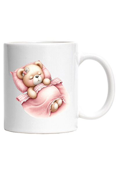 StoryGift Romania Cana cu un ursulet care doarme | ilustratie | somn adanc | ...