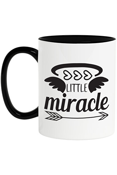 StoryGift Romania Cana cu inimioare si textul "Little miracle" - miracol micu...