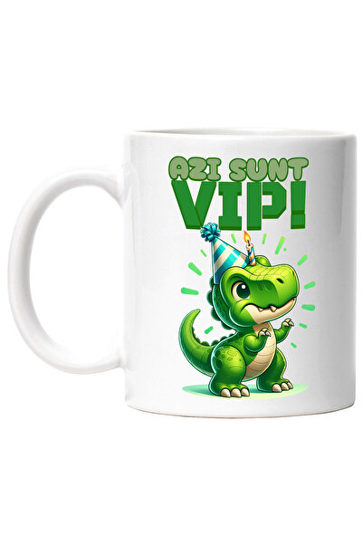 StoryGift Romania Cana Azi sunt VIP! Dinozaur sarbatorit vesel, zi aniversara...