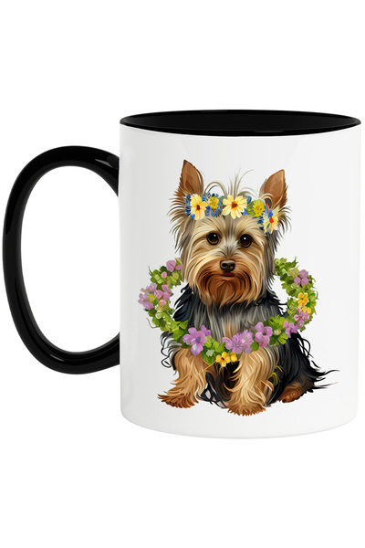 StoryGift Romania Cana cu un catelus foarte blanos | ilustratie | coroane din...