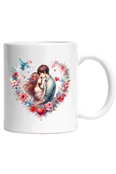 StoryGift Romania Cana cu o femeie si un barbat | cuplu | apropiati | inima f...