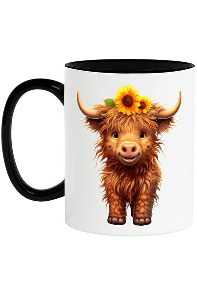 StoryGift Romania Cana cu un pui de zimbru vesel | ilustratie | blanos | flor...