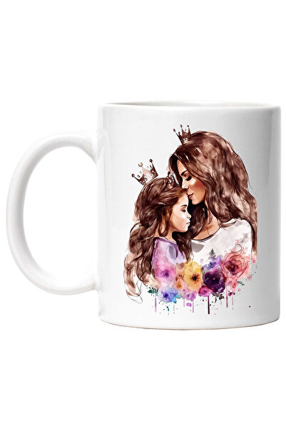 StoryGift Romania Cana cu o mama care isi tine fetita | ilustratie | coroane ...