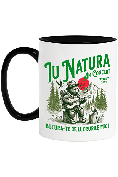 StoryGift Romania Cana cu Urs Cantaret Chitara In Padure Text In Natura Am Co...