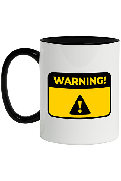 StoryGift Romania Cana Cu Mesaj In Engleza Warning, Semn, Atentionare, Triung...