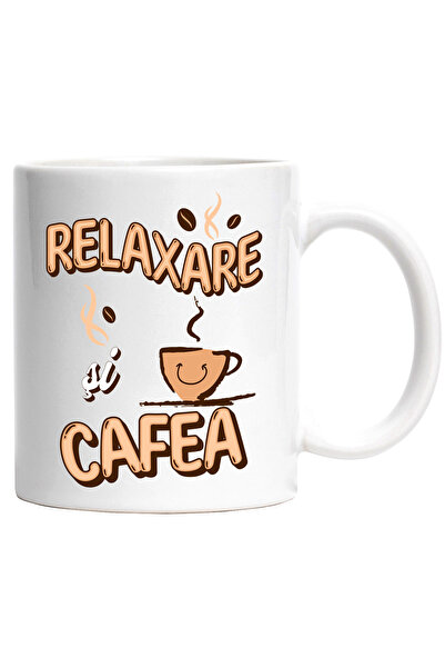 StoryGift Romania Cana Relaxare si cafea fara oprire ceasca calda energie, 33...