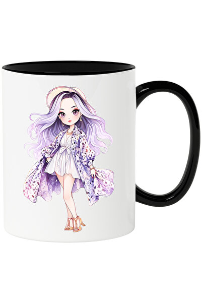 StoryGift Romania Cana cu o fata frumusica | ilustratie | imbracata modern | ...