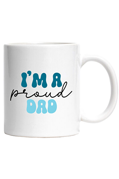 StoryGift Romania Cana cu Mesajul in Engleza I'm A Proud Dad, Tata Mandru, Ta...