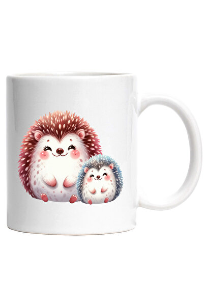 StoryGift Romania Cana cu 2 arici veseli | ilustratie | copil | parinte | tep...