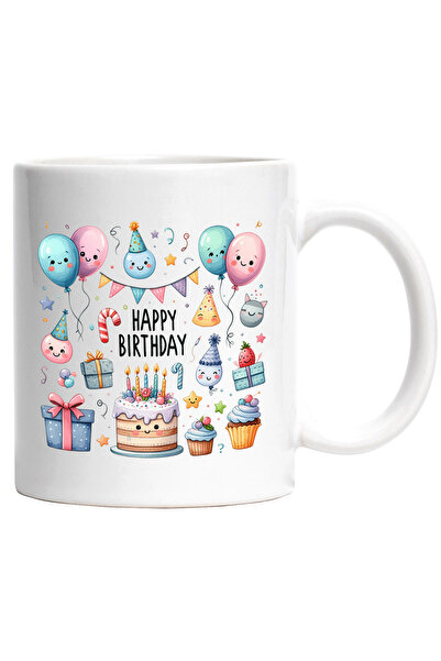 StoryGift Romania Cana cu un tort si cu multe decoratiuni pentru o petrecere ...