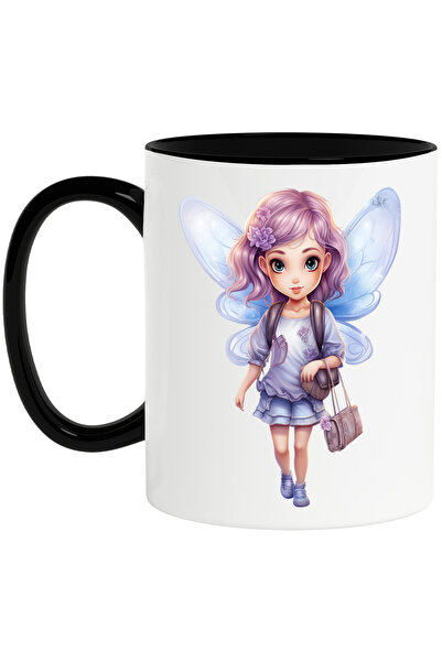 StoryGift Romania Cana cu o fetita cu aripi de zana care se duce la scoala | ...