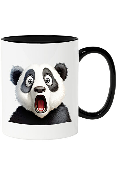 StoryGift Romania Cana cu un urs Panda socat | ilustratie | a ramas cu gura c...