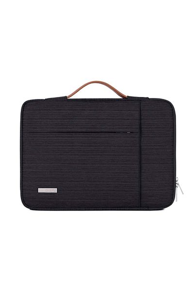 canvasartisan Laptop Bag for 15-16 Inch, Soft Interior for Protection, CanvasArtisan Handbag - Black