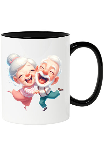 StoryGift Romania Cana cu o bunicuta si un bunic | ilustratie | veseli | se s...