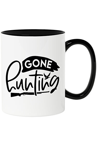 StoryGift Romania Cana cu textul in limba engleza "Gone hunting" - plecat la ...