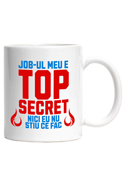 StoryGift Romania Cana cu Design Haios In Limba Romana Flacari Text Job-ul Me...