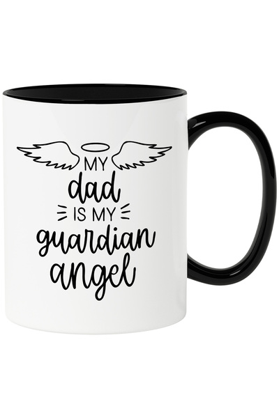 StoryGift Romania Cana cu Mesajul in Engleza Dad is my Guardian Angel, Tata e...