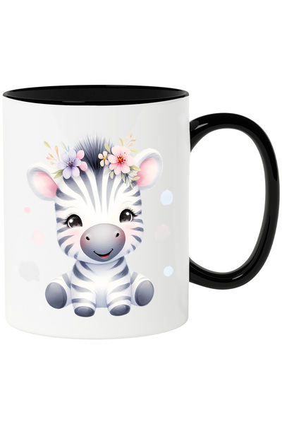StoryGift Romania Cana cu o zebra micuta | vesela | imbujorata | ilustratie |...