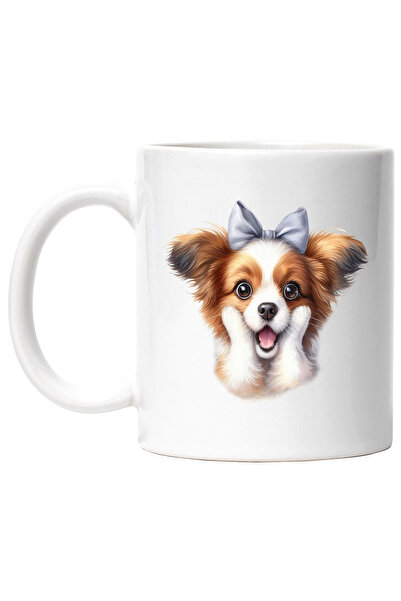 StoryGift Romania Cana cu o catelusa uimita, ilustratie, socata, funda, labut...