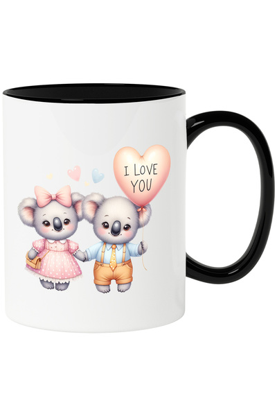 StoryGift Romania Cana cu o ursoaica si un urs | ilustratie | Koala | balon c...