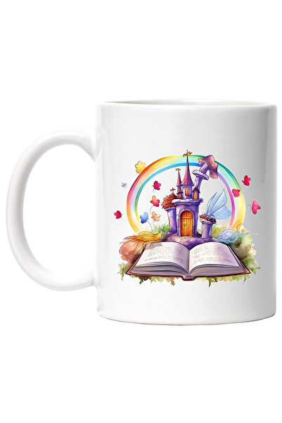 StoryGift Romania Cana cu o carte deschisa | regat | palat | imaginatie | nat...