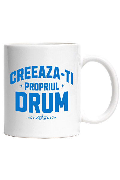 StoryGift Romania Cana cu Text Motivational Creeeaza-ti Propriul Drum, Self C...