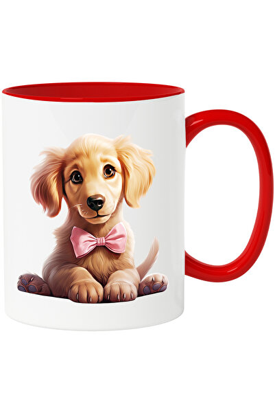 StoryGift Romania Cana cu un catel Golden Retriever | ilustratie | cuminte | ...