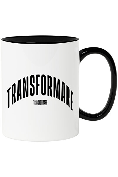 StoryGift Romania Cana Cuvantul Transformare, Motivational, Self Help, Intelegere de Sine, Aprecie, Cu Maner Negru