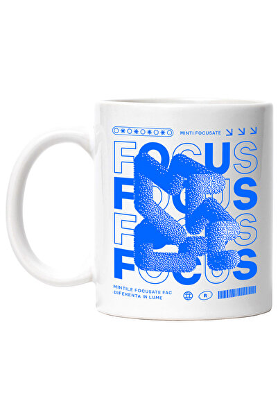 StoryGift Romania Cana Mintile Focusate Fac Diferenta - Focus, 330ml, Ceramic...