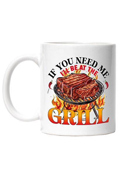 StoryGift Romania Cana cu un gratar pe care se afla friptura cu mesajul "If y...