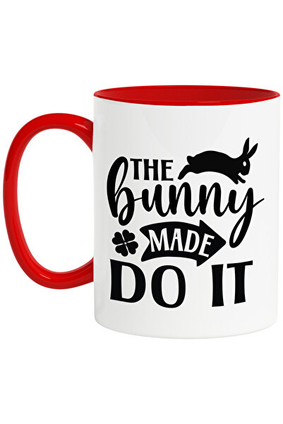 StoryGift Romania Mug with illustration showing a bunny and the message in En...