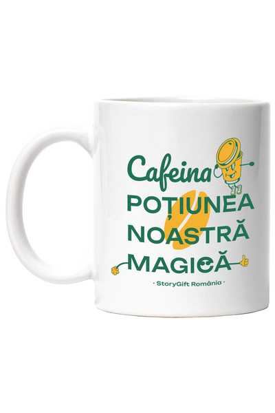 StoryGift Romania Cana Cafeina – Potiunea noastra magica energie viata de adu...