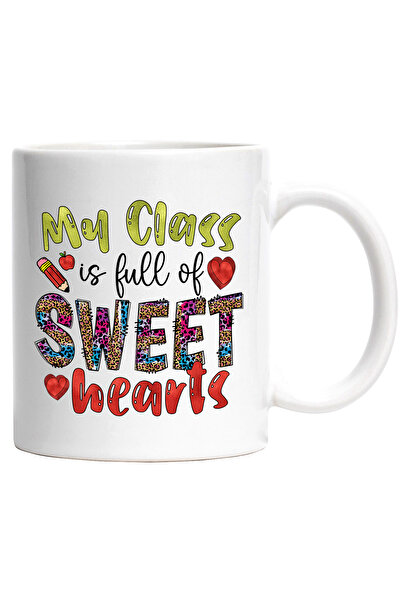 StoryGift Romania Cana cu mesajul "My class is full of sweet hearts", scoala,...