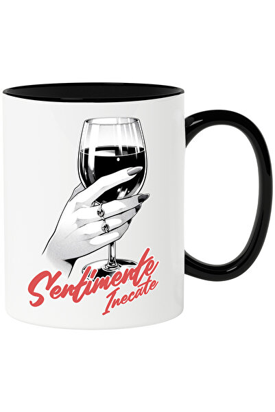 StoryGift Romania Cana Mana De Fata Pahar De Vin Text Sentimente Inecate Inim...