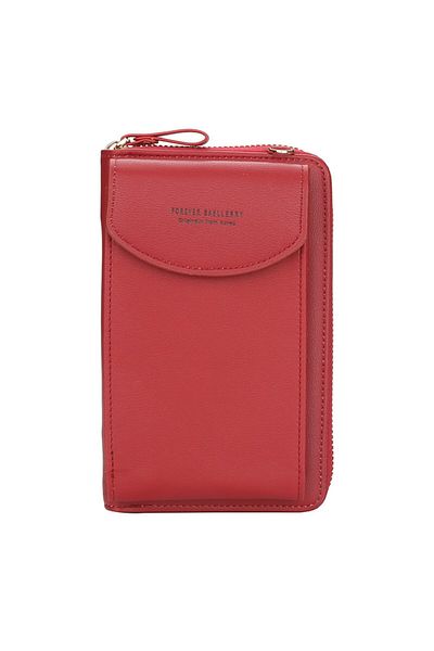OEM Baellerry Women's Wallet, AVZX-8591-1, Red, 18X11X4 cm