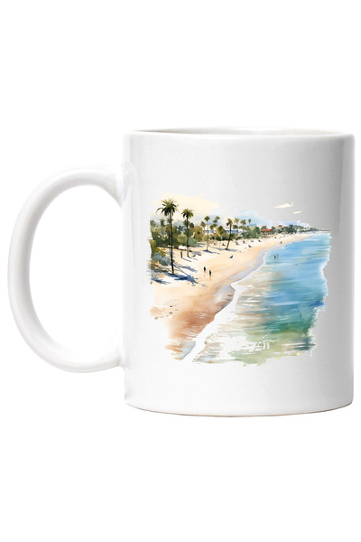 StoryGift Romania Cana cu o plaja, ilustratie, apa, mare, concediu, vacanta, ...